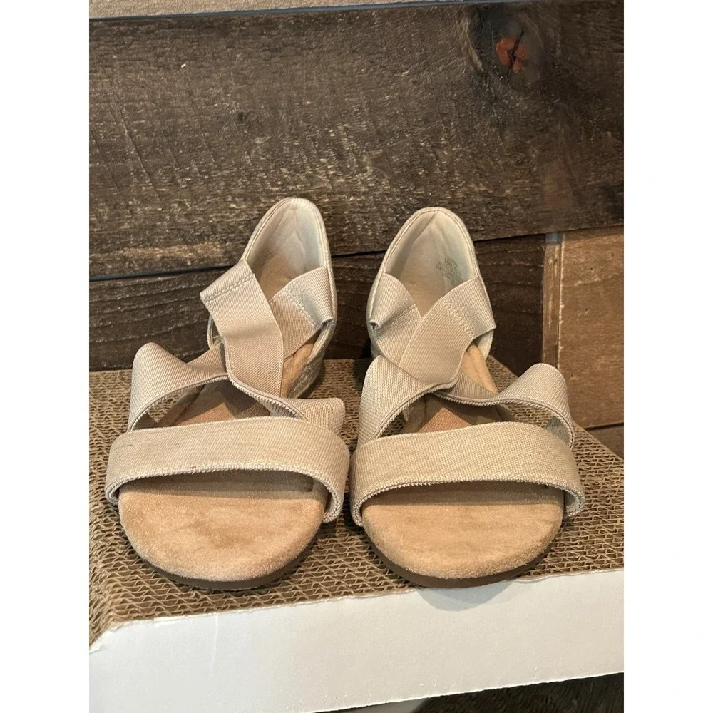 Kelly‎ & Katie Katen Espadrille Wedge Sandal size 10 NWOB